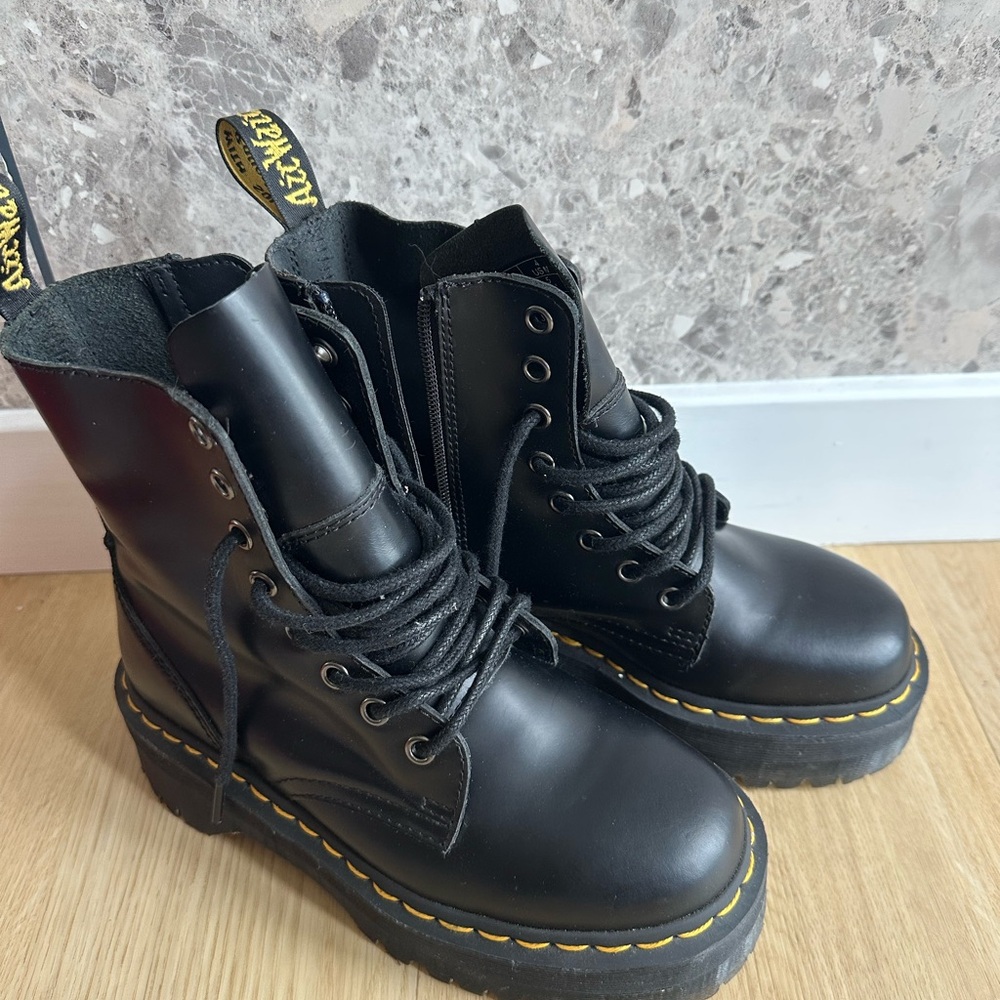 Dr. Martens Black Ankle Boots